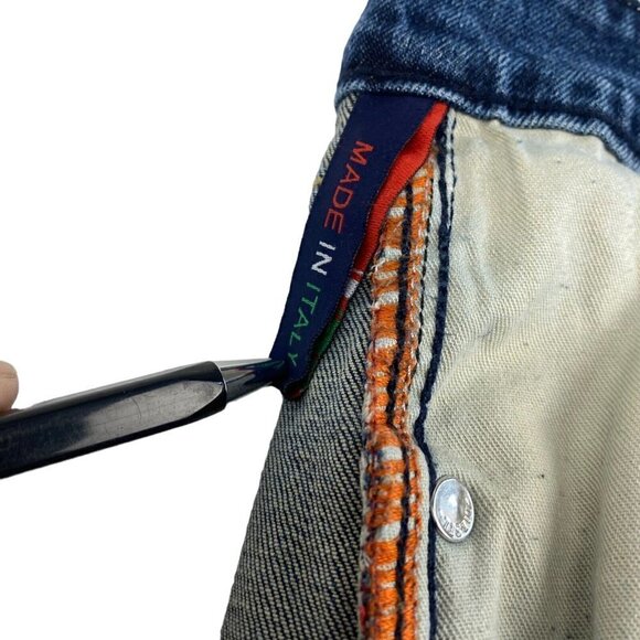 Diesel Men's Eyecon Zatiny 2019 2nd Edition Straight Fit Blue Wash 0085V US 36 - Picture 15 of 16